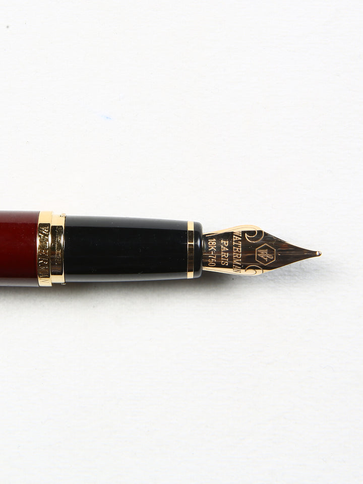 Waterman L 'Etalon Fountain Pen Glossy Burgundy