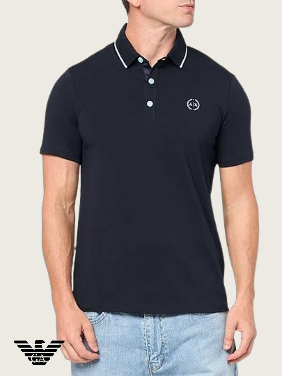 Armani Mens S/S Polo 8NZF70