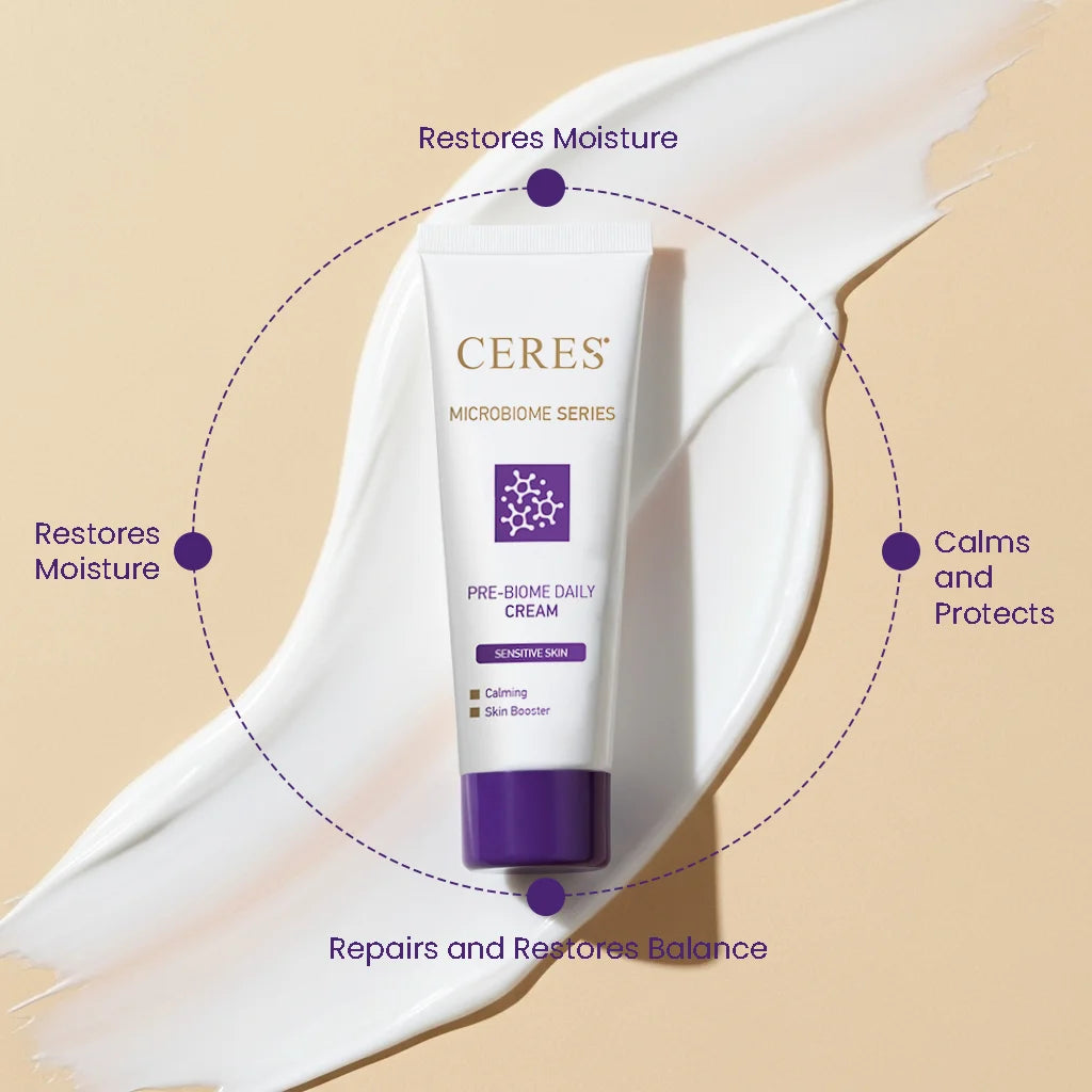 Ceres Pre Biome Daily Cream For Sensitive Skin 50ml