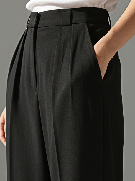 Cotton Linen Black Co-ord