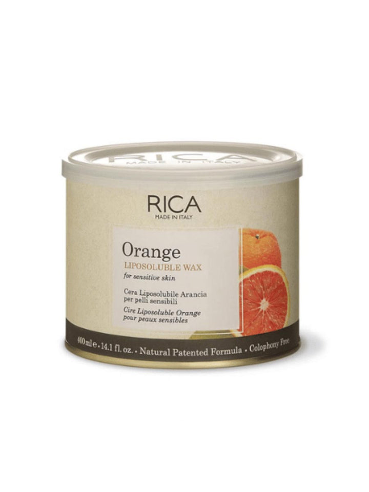 Rica Orange Liposoluble Wax For Sensitive Skin 400ml