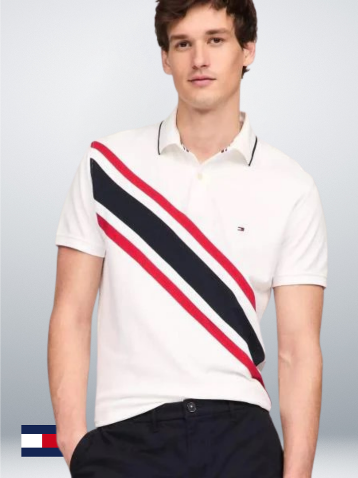 Tommy Hilfiger Mens S/S Polo TM-78JA988