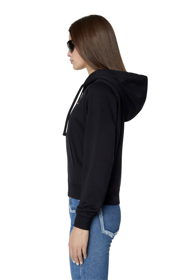 Ladies F-REGGY-HOOD-ZIP-MICRODIV FELPA A06400-0AAZG-9XX