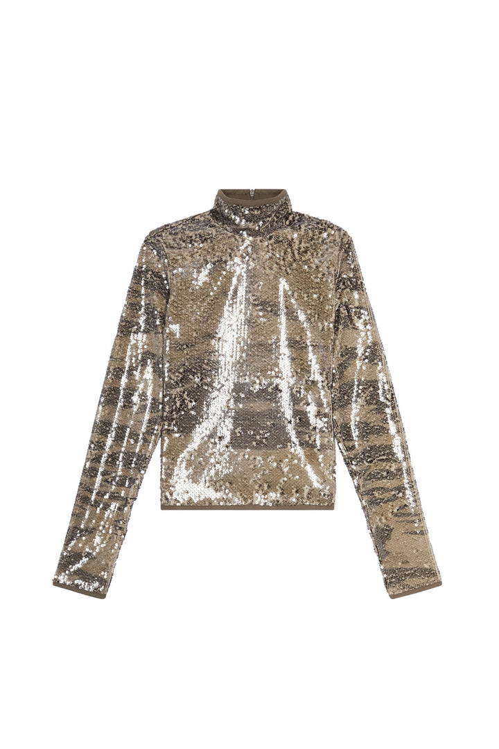 Ladies T-SEQUI TOP A06447-0HFAW-7AEA