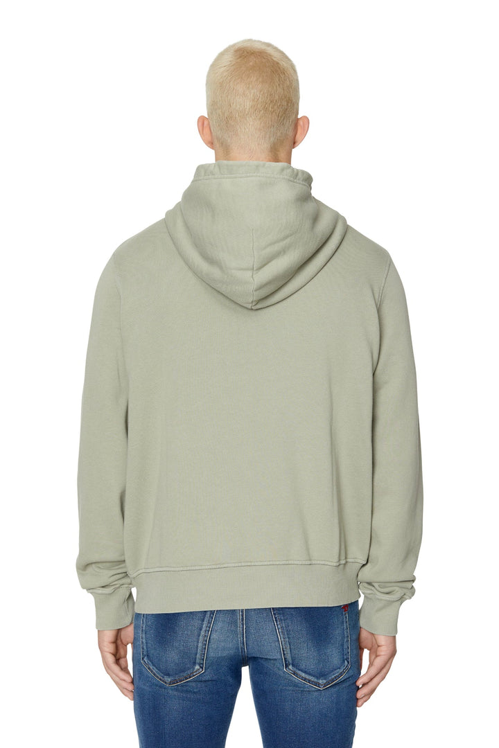 Men S-GINN-HOOD-E4 SWEAT-SHIRT A06922-0LEAC-9CR