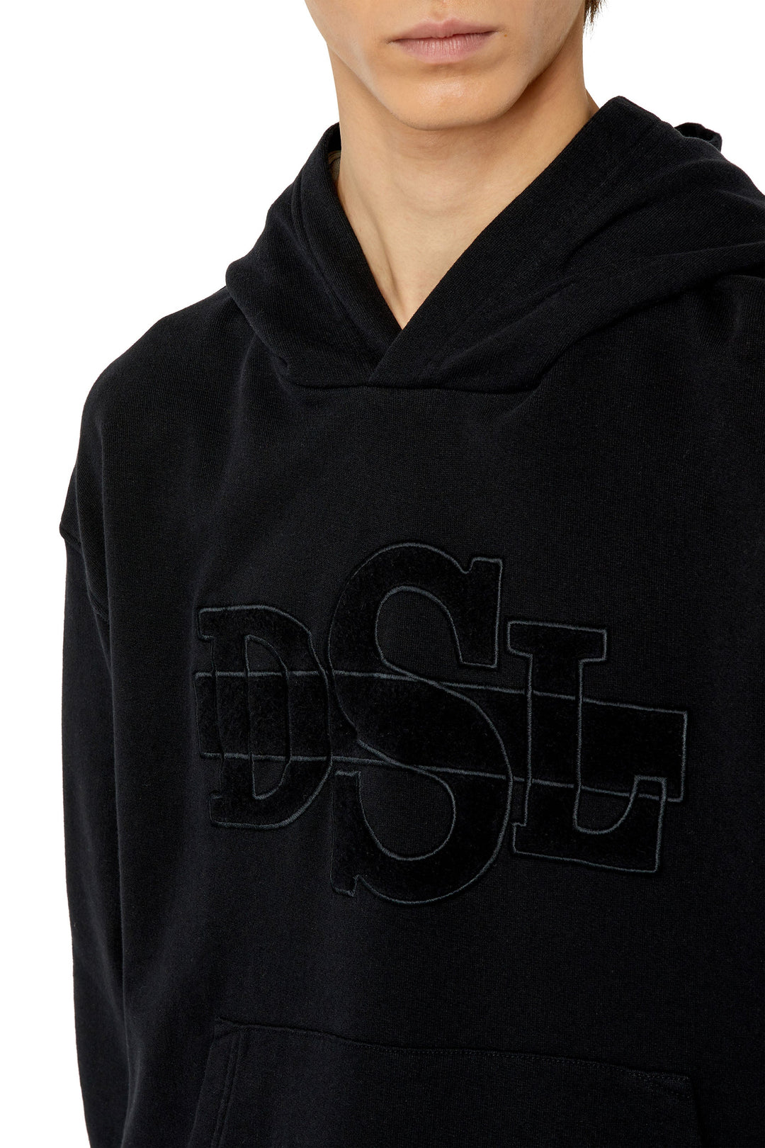 Men S-Macrot-Hood Sweat-Shirt A08565-0DFAF-900A