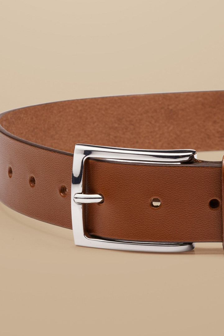 Tan Leather Made In England Chino Belt