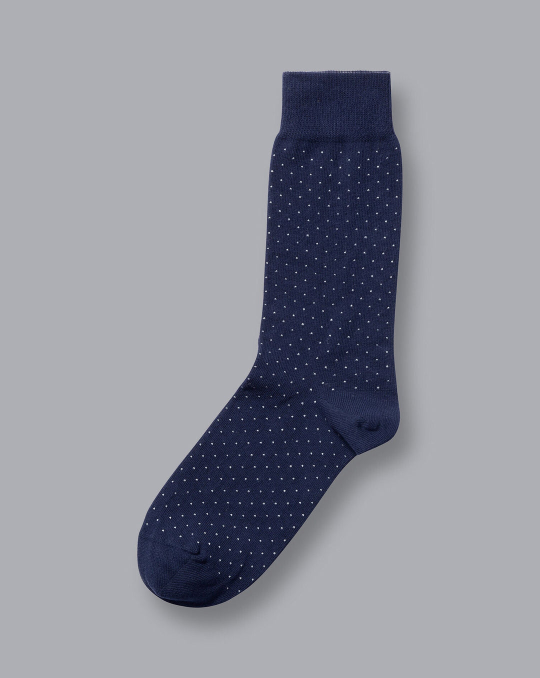 Charles Tyrwhitt French Blue And White Micro Dash Socks
