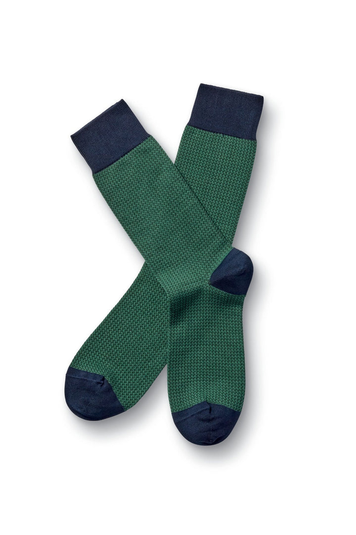 Green Puppytooth Socks