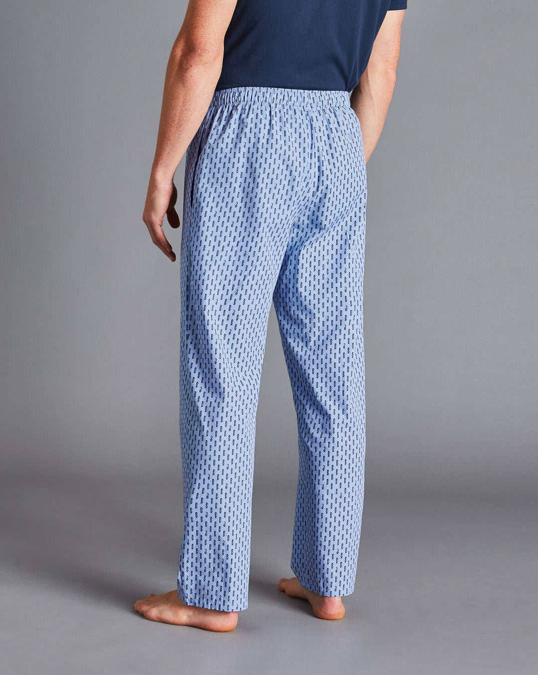 Cornflower Blue Glasses Pyjama Bottoms