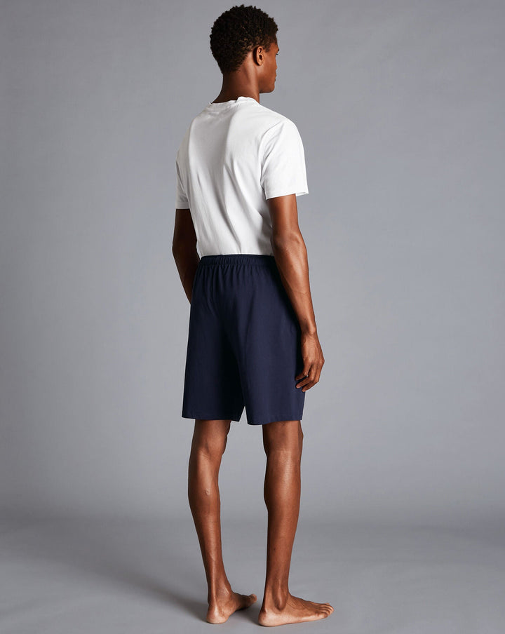 Charles Tyrwhitt French Blue Jersey Shorts