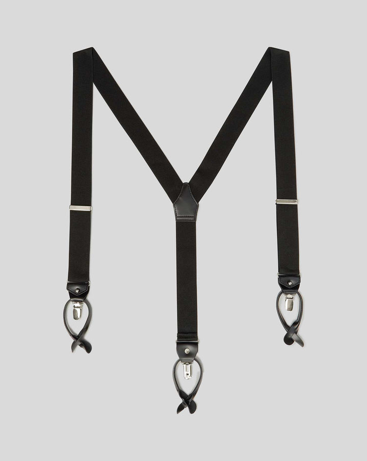 Black Combination Braces
