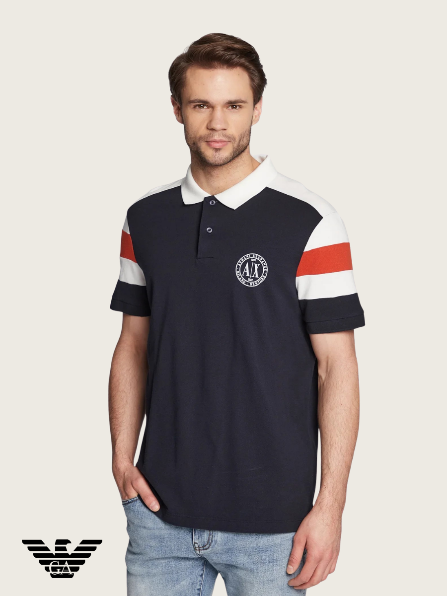 Ar.mani Mens S/S Polo AT-6LZFLE