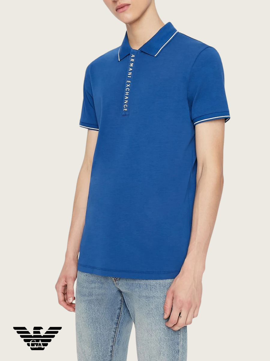 Ar.mani Mens S/S Polo AT-8NZF71