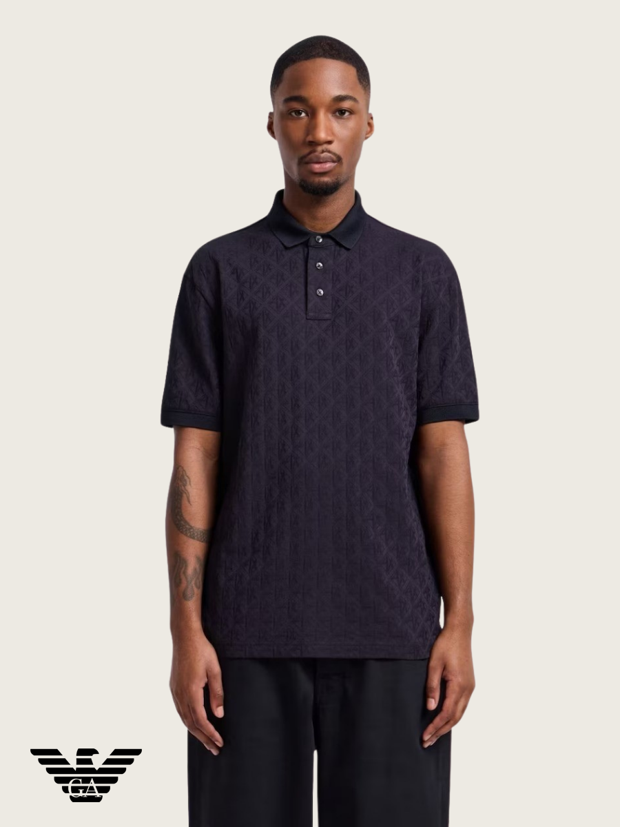 Armani Men S/S Printed Polo AT-SB-XM000219