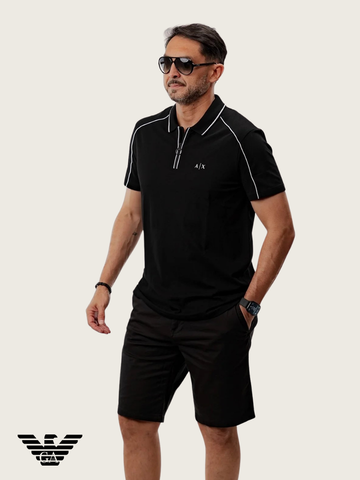 A/X Men S/S Zip Polo AT-SB-XM002149AF10819