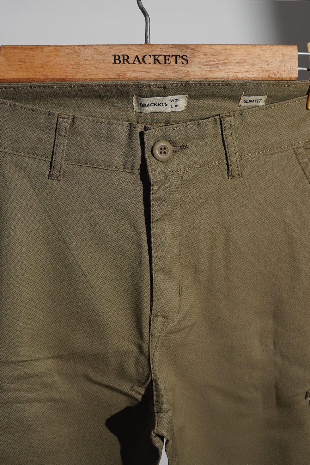 TWILL SHORTS IN GREEN