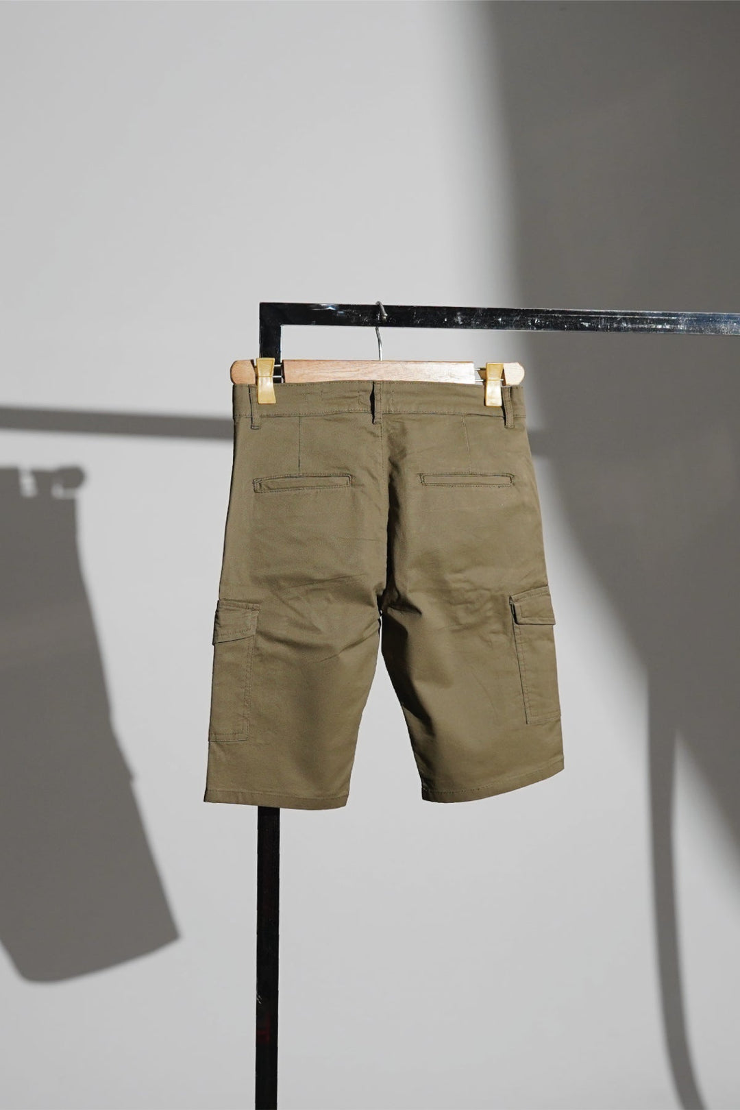 TWILL SHORTS IN GREEN