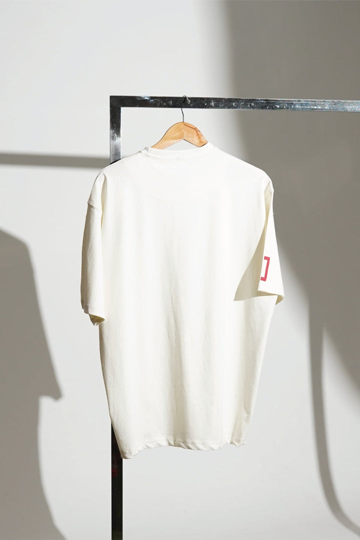 RAW EDGE NECK T-SHIRT