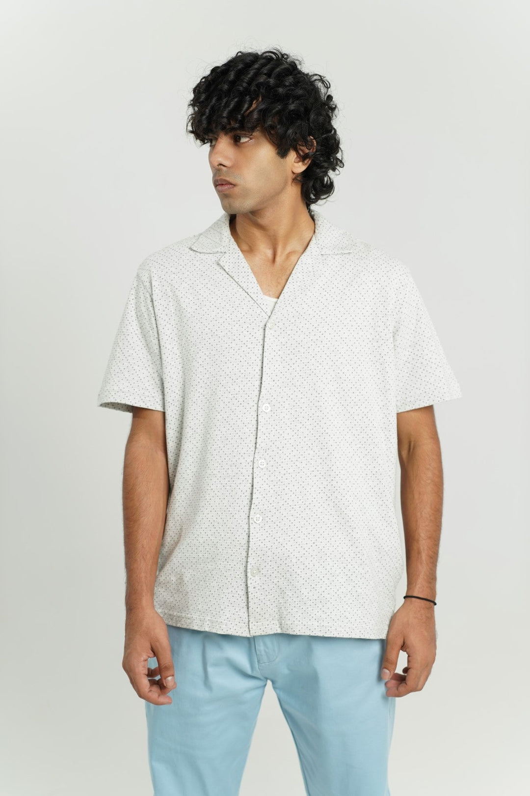 CUBAN COLLAR SHIRT