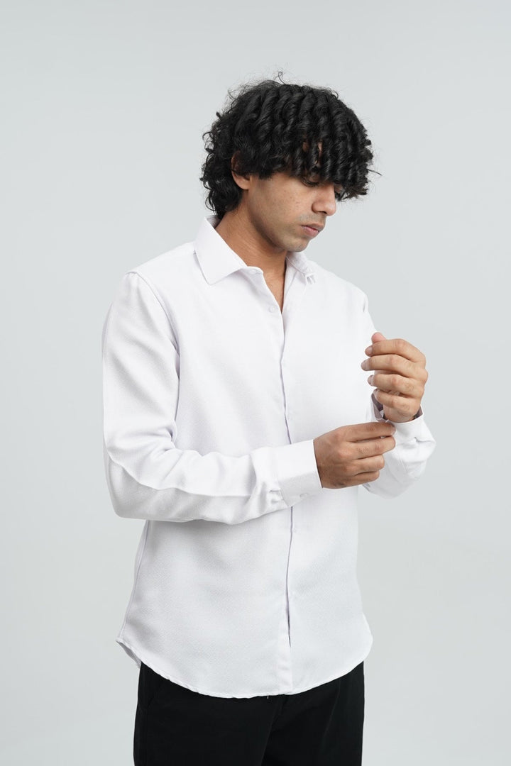 Casual Button-Down Shirt - Brackets