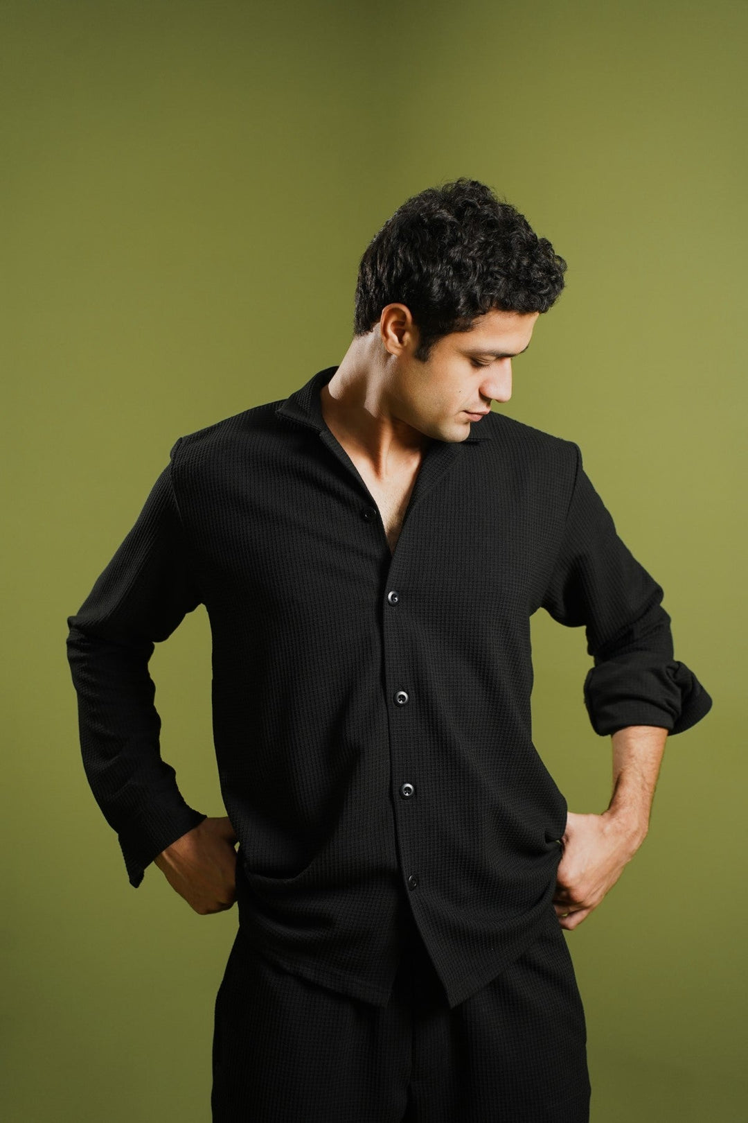 BKT CUBAN COLLAR SHIRT