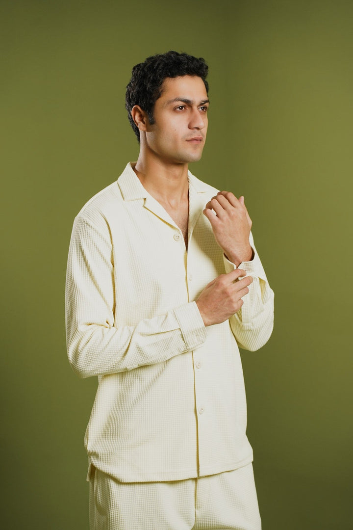 CUBAN COLLAR SHIRT