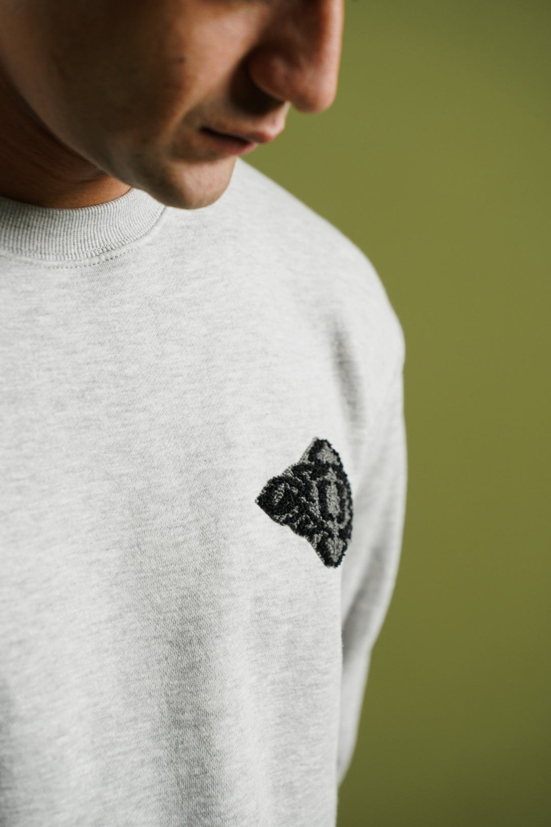 Embroidered Sweatshirt - Brackets