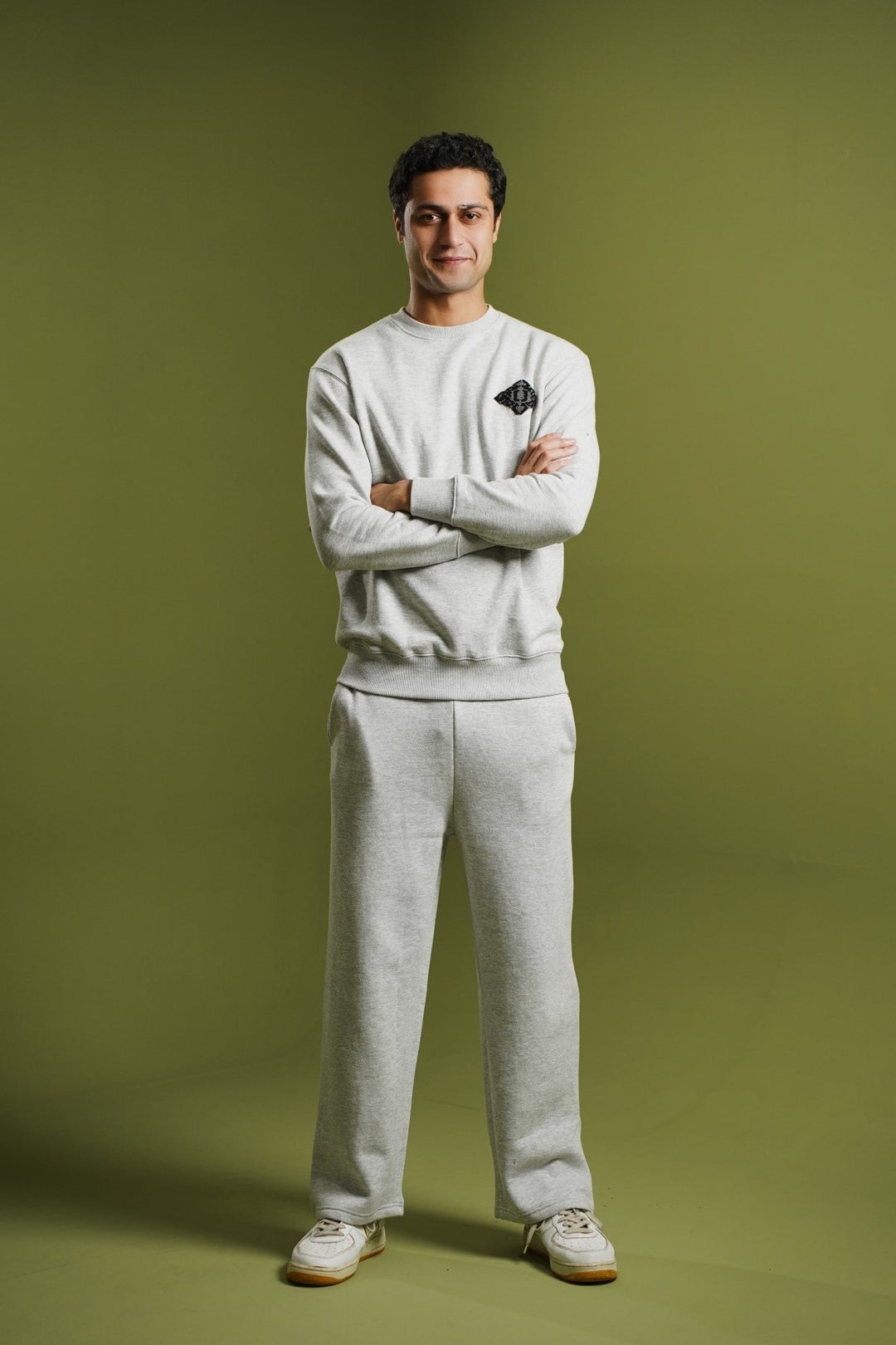 Embroidered Sweatshirt - Brackets