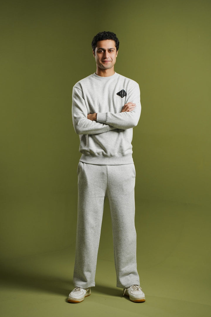 Embroidered Sweatshirt - Brackets