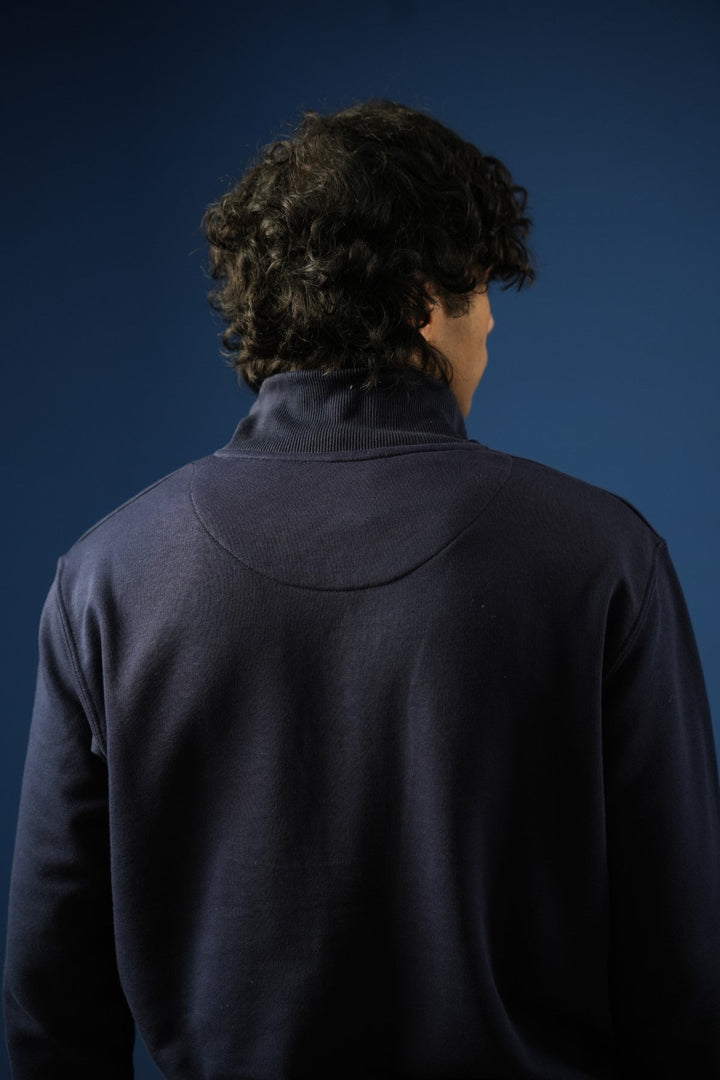 MOCK NECK SWEATSHIRT