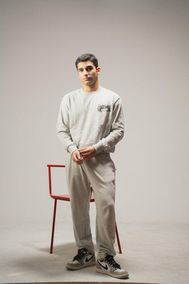 Embroidered Sweatshirt - Brackets