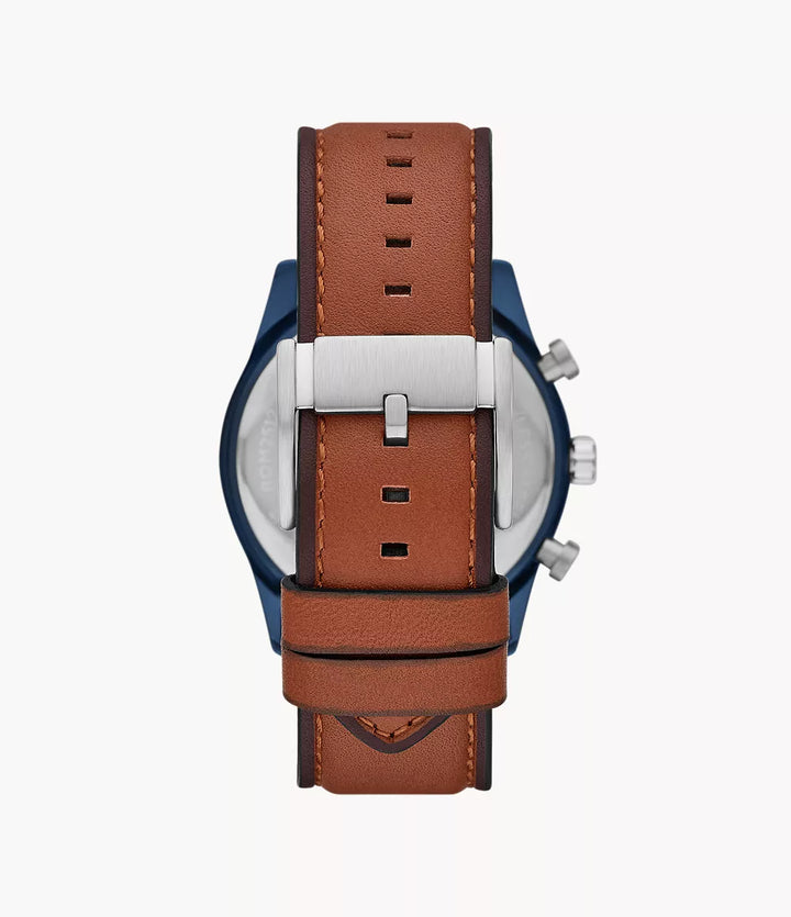 FOSSIL Sullivan Multifunction Brown Leather Watch BQ2512