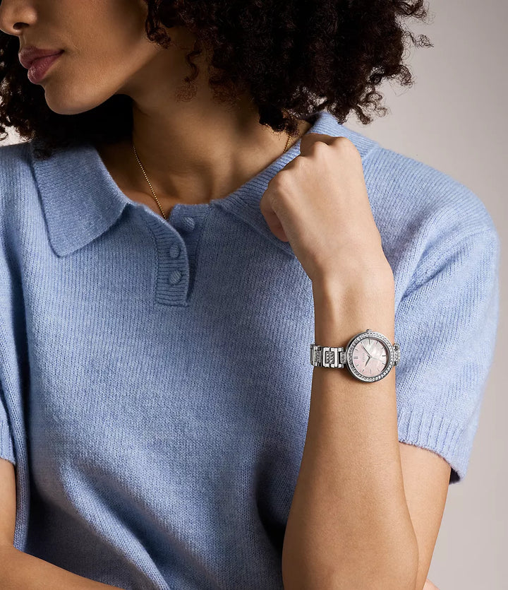 FOSSIL Karli Three Hand Stainless Steel Watch BQ3182