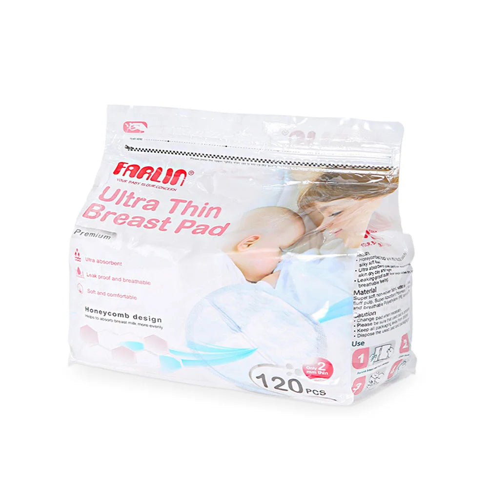 Farlin Baby Ultra Thin Breast Pads 120Pcs #AA-31015 (W-22)