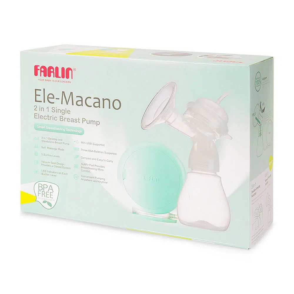 Farlin Ele-Macano 2 in 1 Electric Breat Pump #AA-12014 (W-22)