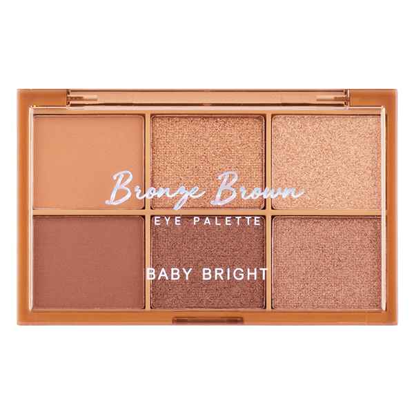 Baby Bright Bronze Brown Eye Palette 0.7g*6 Colors (Thai)