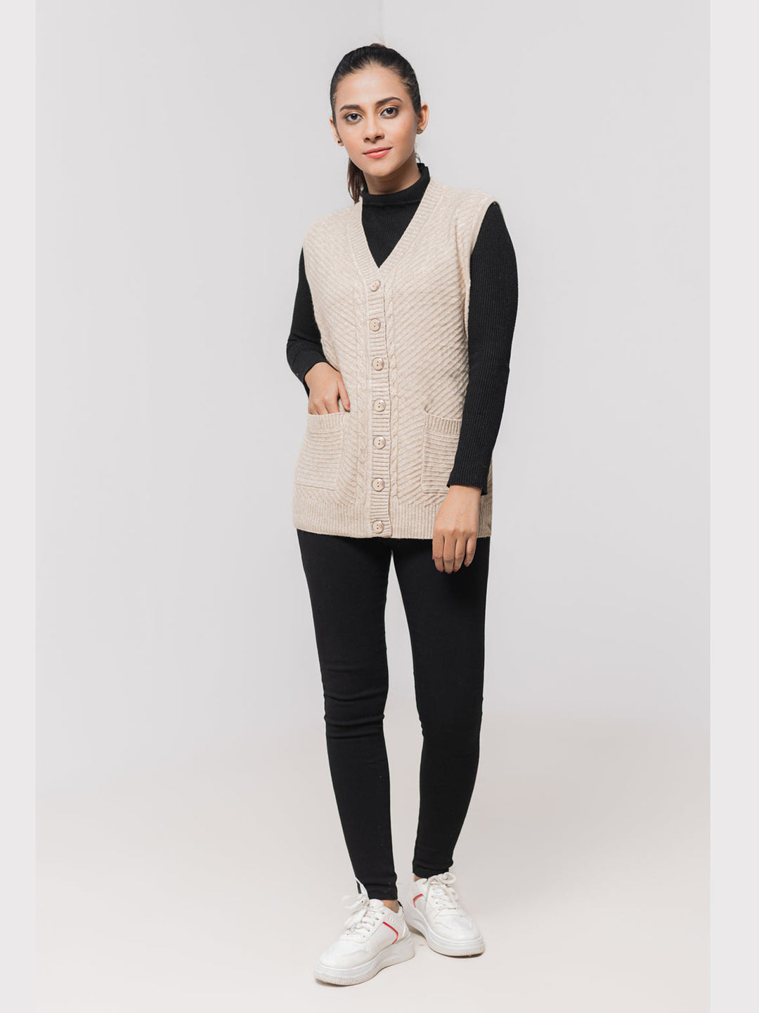 Oxford Ladies S/L Cardigan J-428