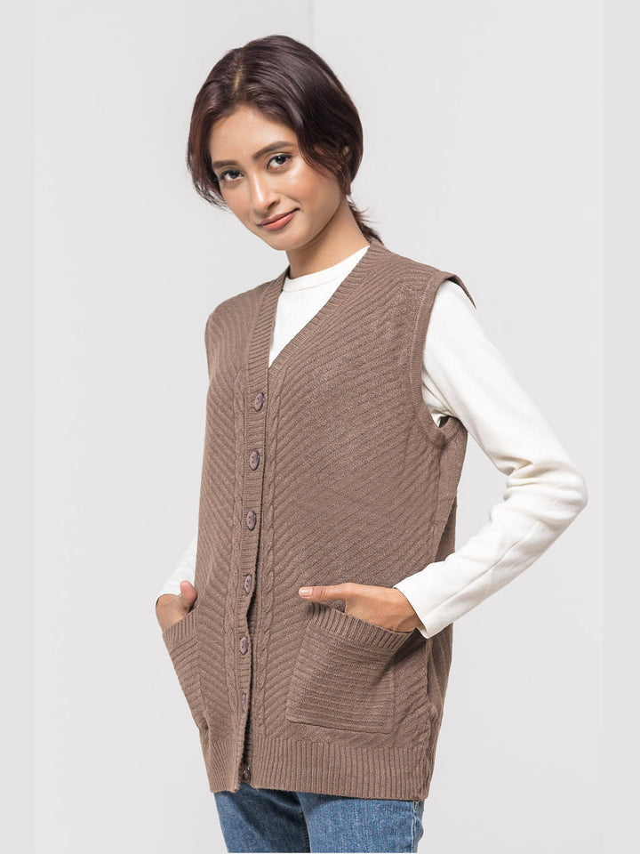 Oxford Ladies S/L Cardigan J-428