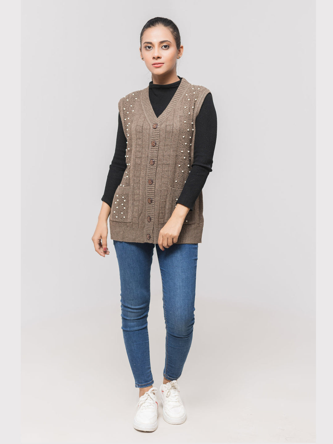 Oxford Ladies S/L Cardigan J-429