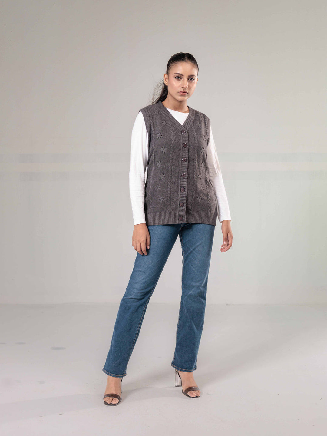 Oxford Ladies S/L Cardigan J-419