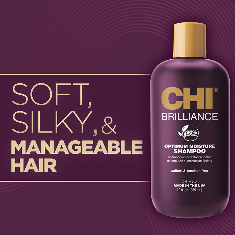 Chi Brilliance Optimum Moisture Shampoo 355ml