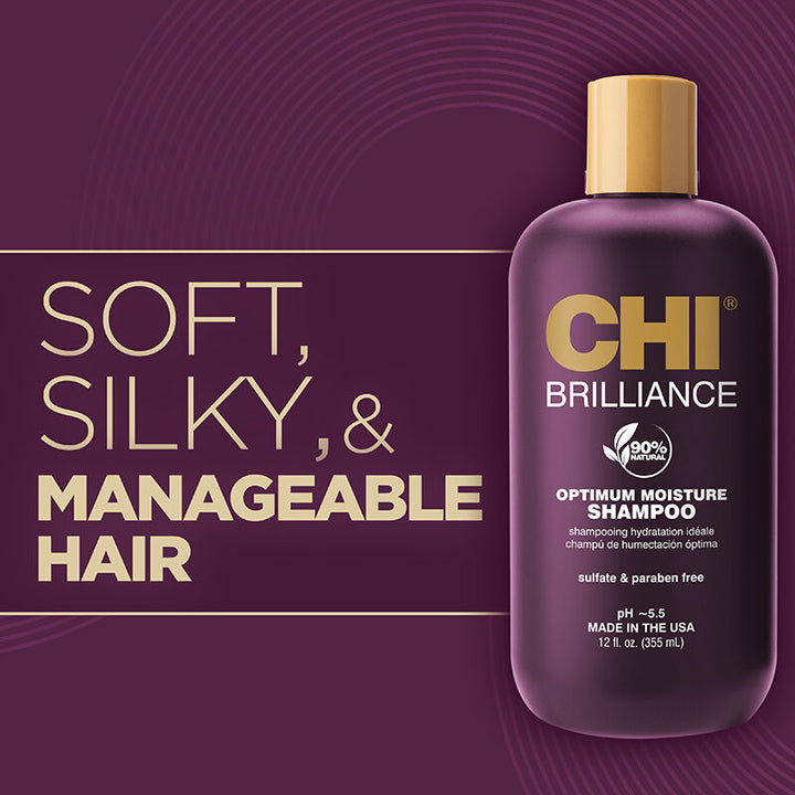 Chi Brilliance Optimum Moisture Shampoo 355ml
