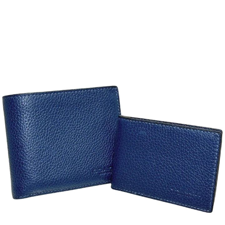 Coach Men Wallet Blue CR398