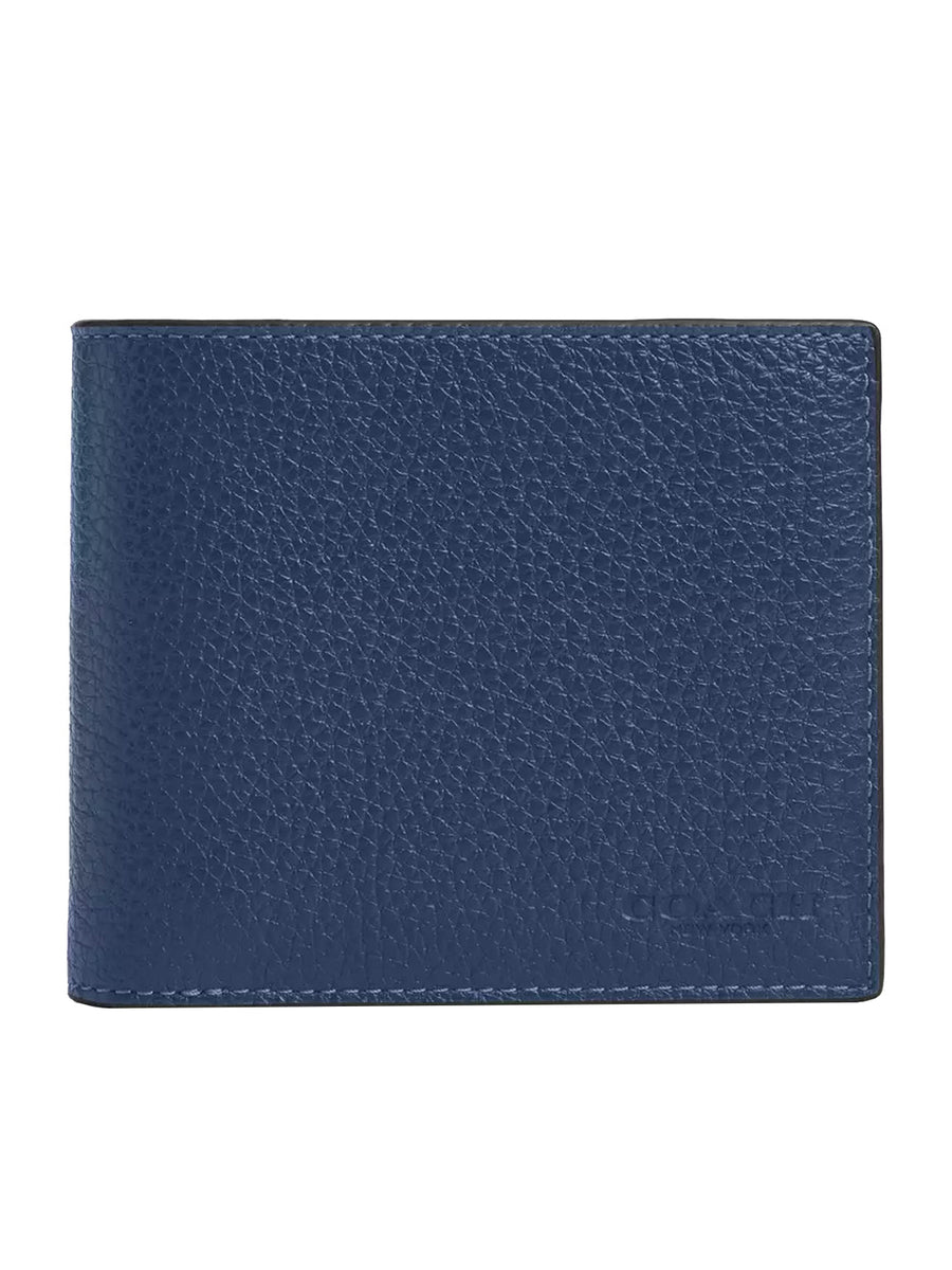 Coach Men Wallet Blue CR398