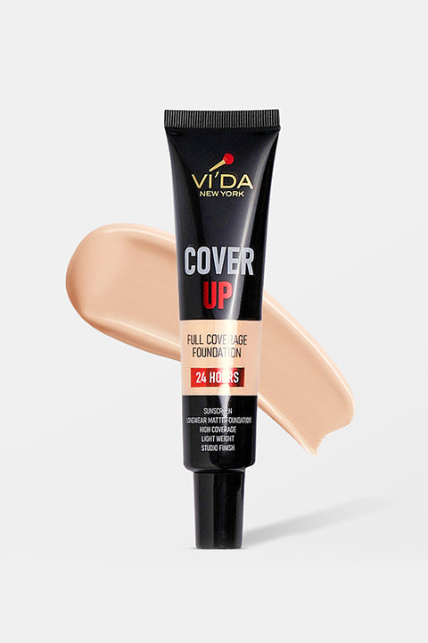 Vida Cover Up Full Coverage Foundation Natural Ivory 04 30ml