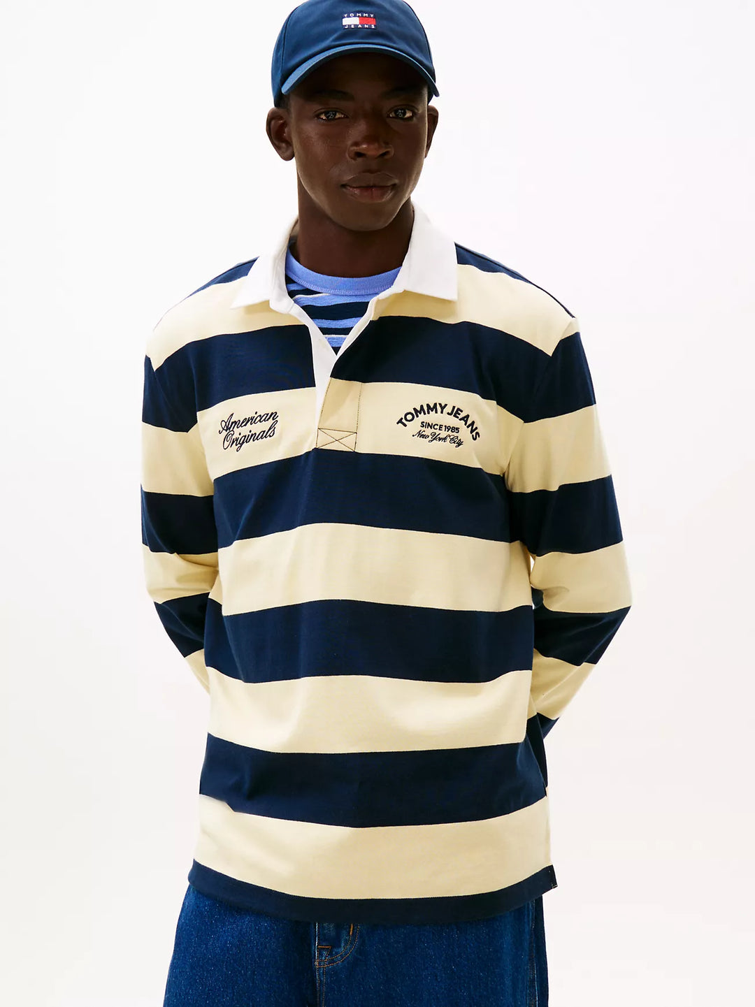 Tommy Jeans L/S Rugby Polo MT-DM22351