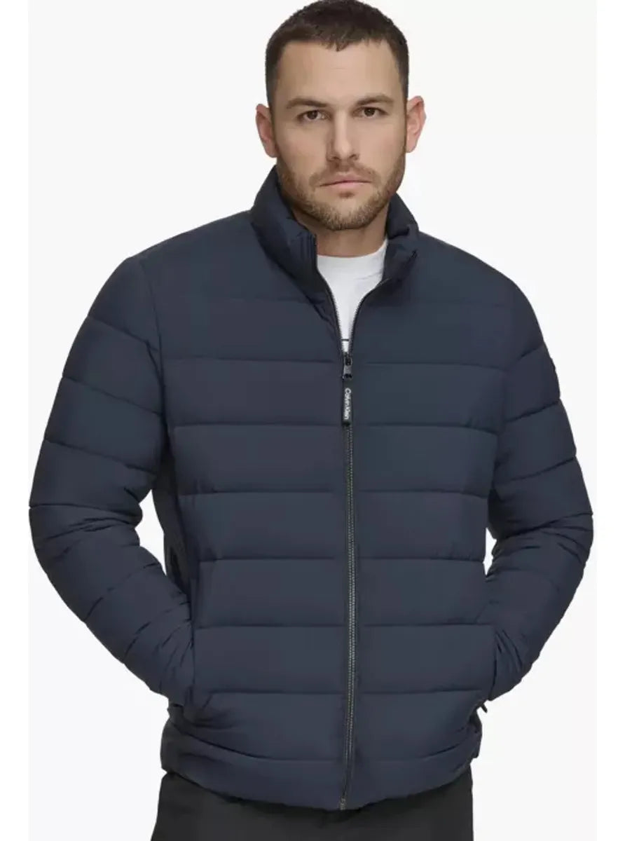 CK Men L/S Puffer Jacket CM355297 (Navy)