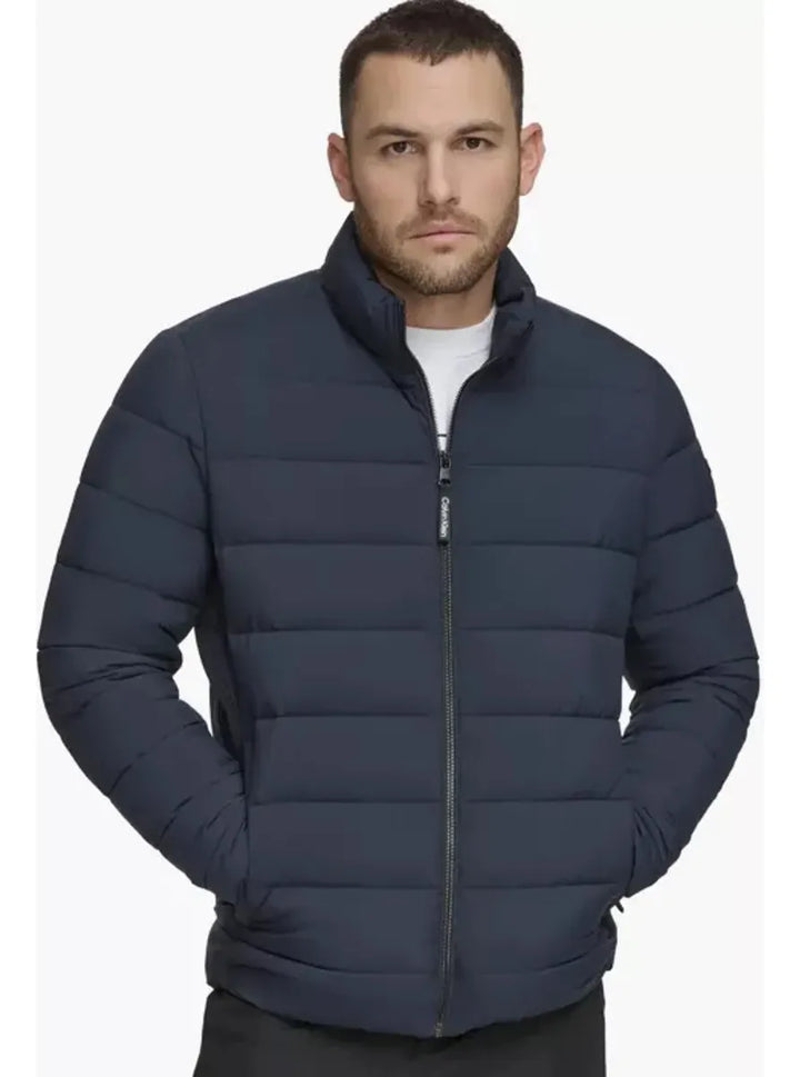 CK Men L/S Puffer Jacket CM355297 (Navy)