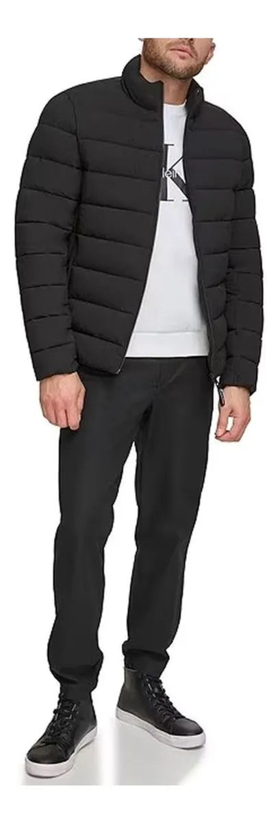 CK Men L/S Puffer Jacket CM355297 (Black)